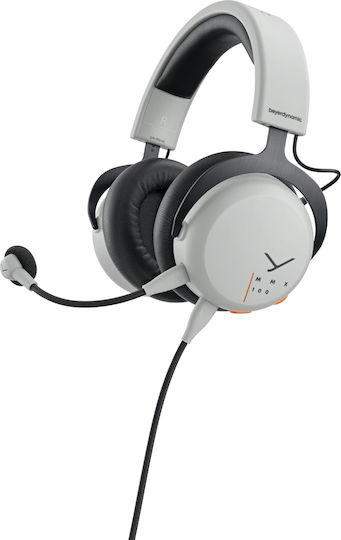 BeyerDynamic MMX 100 Over Ear Gaming Headset with Connection 2x3.5mm Gray
