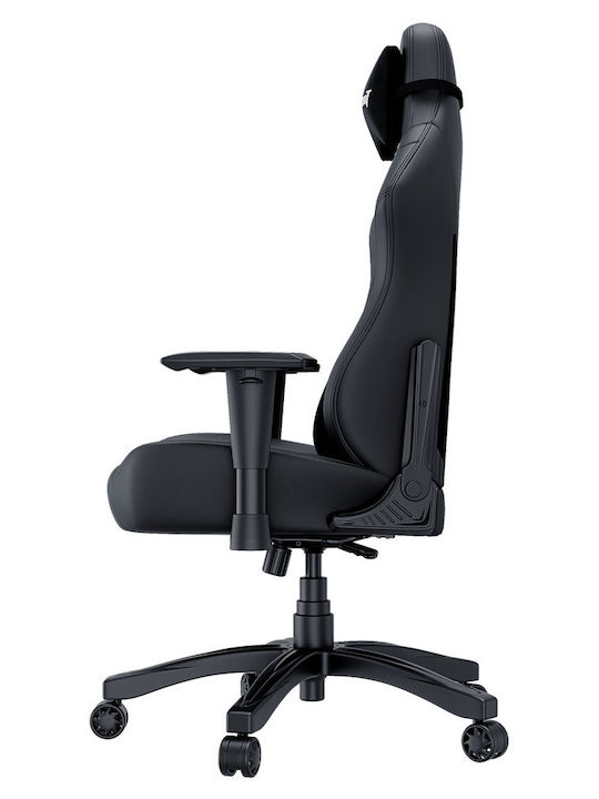 Anda Seat Luna Large Καρέκλα Gaming Δερματίνης με Ρυθμιζόμενα Μπράτσα Μαύρη