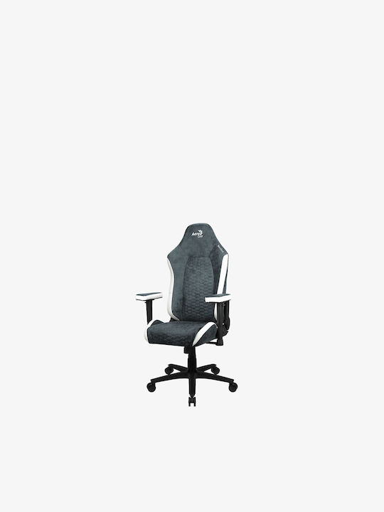 Aerocool Royal AeroWeave Scaun Gaming cu Brațe Reglabile și Suport pentru picioare Ash Grey