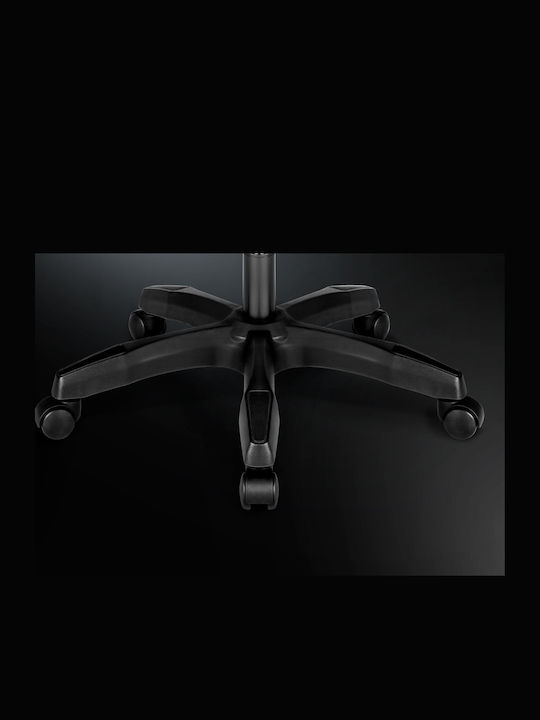 Kruger & Matz Warrior GX-150 Καρέκλα Gaming Δερματίνης με Υποπόδιο Μαύρο / Λευκό