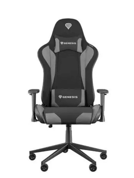 Genesis Nitro 440 G2 Υφασμάτινη Καρέκλα Gaming με Ρυθμιζόμενα Μπράτσα Γκρι