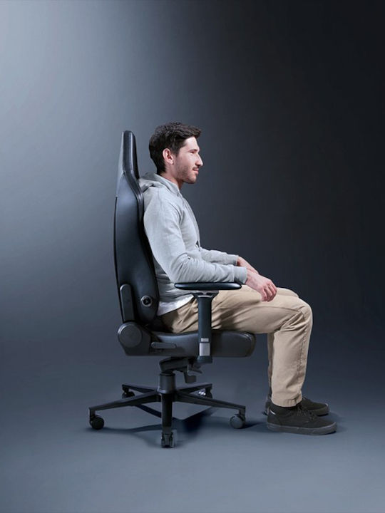 Razer Iskur V2 Artificial Leather Gaming Chair with Adjustable Arms Black