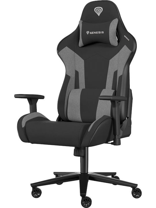 Genesis Nitro 720 Геймърски стол с регулируеми подлакътници Черно / сиво