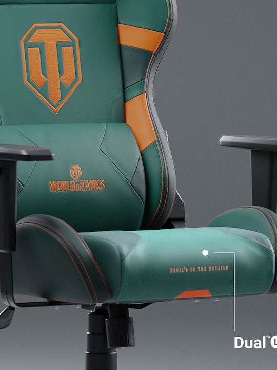 Diablo X-One 2.0 Gaming Stuhl mit verstellbaren Armlehnen World of Tanks