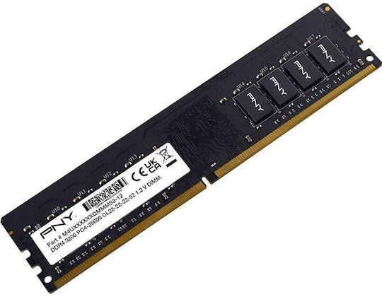 PNY DDR4 με Module 1x32GB και Ταχύτητα 3200 για Desktop
