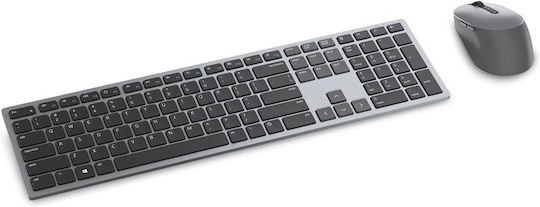 Dell KM7321W Fără fir Bluetooth Set tastatură și mouse Engleză UK