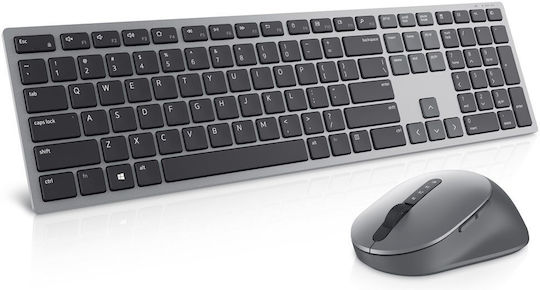 Dell KM7321W Fără fir Bluetooth Set tastatură și mouse Engleză UK