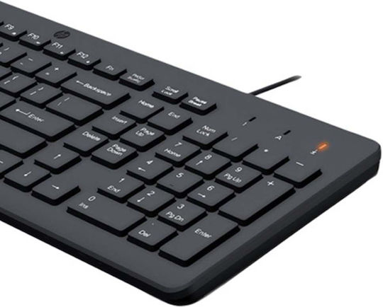 HP 150 Само клавиатура Английски US Черен