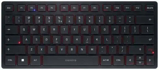 Cherry KW 9200 Ασύρματο Bluetooth Πληκτρολόγιο Αγγλικό US