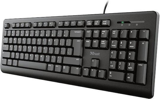 Trust Primo 4-in-1 Home Office Set Tastatur & Maus Set Englisch US