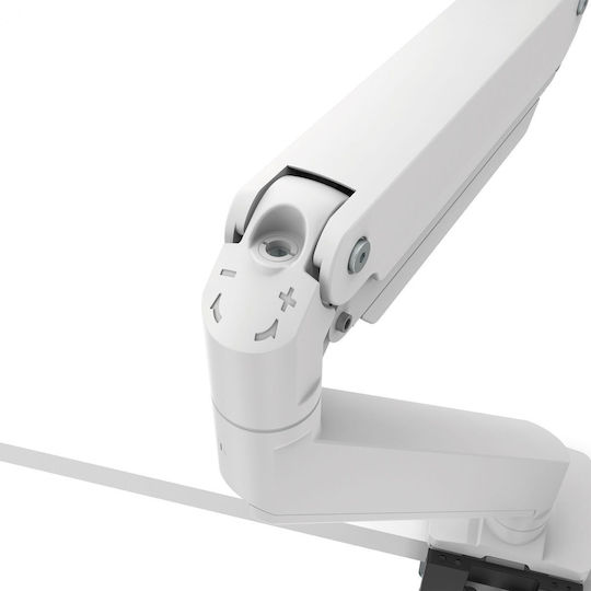 Fellowes Stand Desk Mounted for 2 Monitors up to 32" with Arm White (9909401)