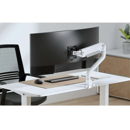 Neomounts DS70S-950WH1 Desktop Stand Monitor up to 49" with Arm White