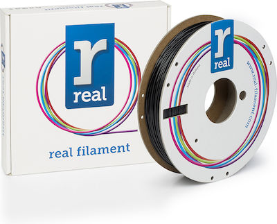 Real Filament PETG 3D Printer Filament 1.75mm Μαύρο 0.5kg