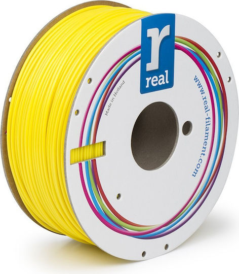 Real Filament ABS 3D Printer Filament 2.85mm Yellow 1kg 1pcs (Spool)