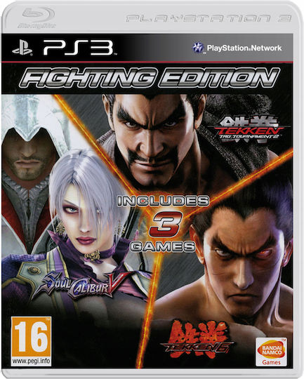 Fighting Edition (Tekken 6 / Tekken Tag Tournament 2 / SoulCalibur V) PS3 Game