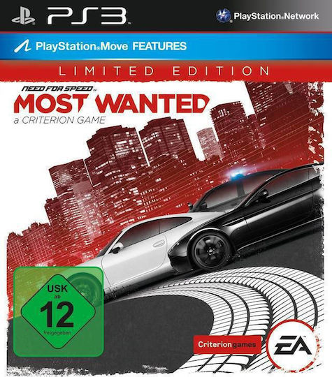Need for Speed Most Wanted Limited Edition PS3 Game