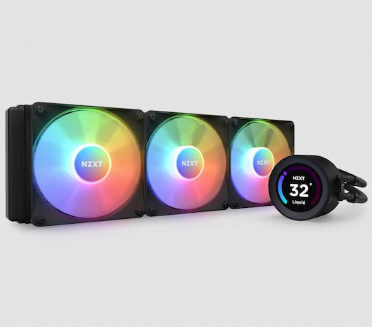 NZXT Kraken Elite 360 RGB CPU Water Cooling Triple Fan 120mm for Socket AM4/AM5/1700/1200/115x