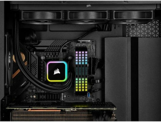 Corsair iCUE H115i RGB Elite Water Cooling AIO CPU With 2 Fans 140mm