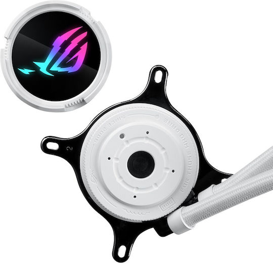 Asus ROG Strix LC III 360 v1 Wasserkühlung AIO CPU mit 3 Lüfterabmessungen 120mm und ARGB Beleuchtung Weiße