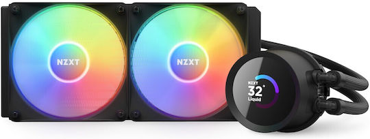 NZXT Kraken 280 RGB Wasserkühlsysteme AIO CPU mit 2 Lüfterabmessung 140mm
