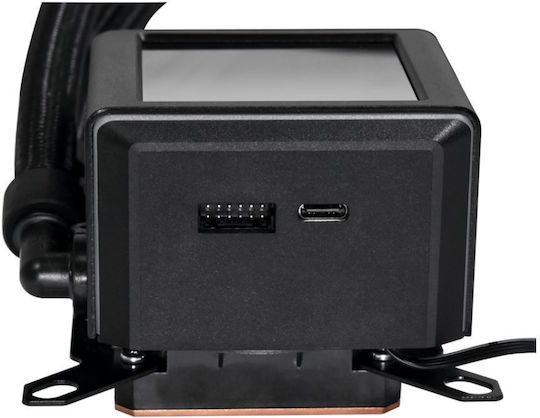 Lian Li GALAHAD II LCD 280 Wasserkühlsysteme AIO CPU mit 2 Lüfterabmessung 140mm und ARGB Beleuchtung