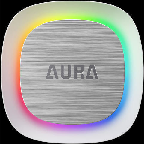 Gamdias AURA GL120 V2 (v2) CPU Water Cooling Single Fan 120mm for Socket AM4/AM5/1700/1200/115x with ARGB Lighting White