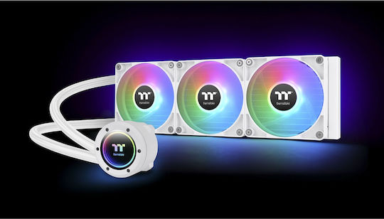 Thermaltake TH360 V2 ARGB Sync v2 Water Cooling AIO CPU with 3 White 120mm Fans