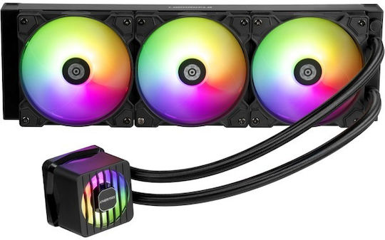 Enermax 360 AIO Water Cooling CPU With 3 120mm Fans And ARGB Lighting