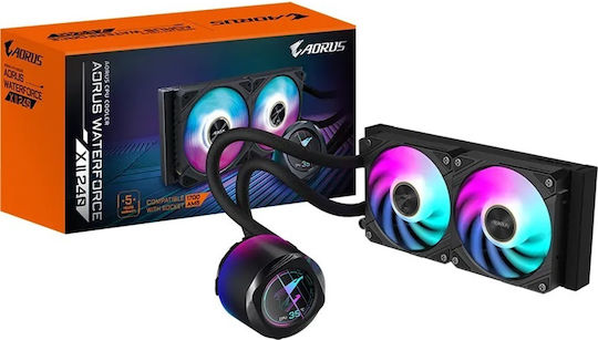 Gigabyte Aorus Waterforce X II 240 Water Cooling AIO CPU With 2 120mm Fans And ARGB Lighting