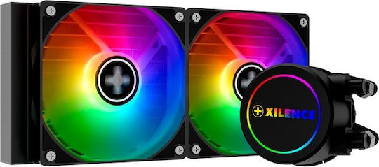 Xilence LiQuRizer LQ240 ARGB CPU Water Cooling Dual Fan 120mm for Socket 1200/115x