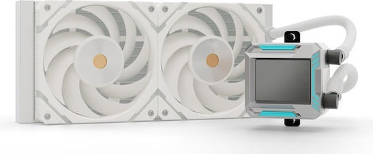 Valkyrie Syn 240 ARGB Υδρόψυξη AIO CPU με 2 Ανεμιστήρες 120mm Λευκή