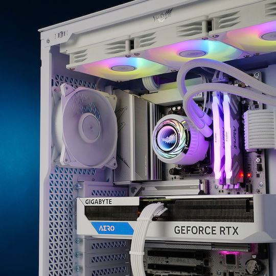 Valkyrie Jarn 280 RGB Υδρόψυξη AIO CPU με 2 Ανεμιστήρες 140mm Λευκή