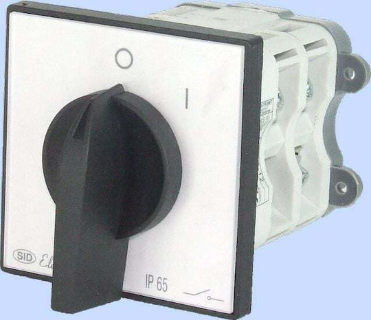 Elektromet Διακόπτης 0-1 3P 100A IP65