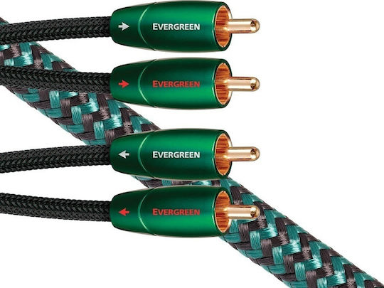 Audioquest Evergreen Cable RCA male - RCA male 0.6m