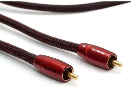 Audioquest Red River Cable RCA мъжки - RCA мъжки 0.75м