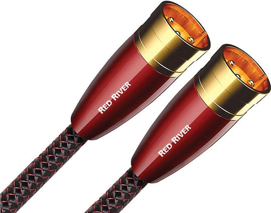 2xlr 2xlr Audioquest Red River Audio Cable 1m
