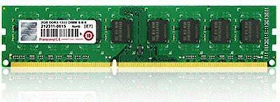 Transcend 4GB DDR3 RAM με Ταχύτητα 1333 για Desktop