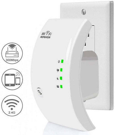 WR101000 Wi-Fi Verstärker Einzelband (2,4 GHz) 300 Mbit/s