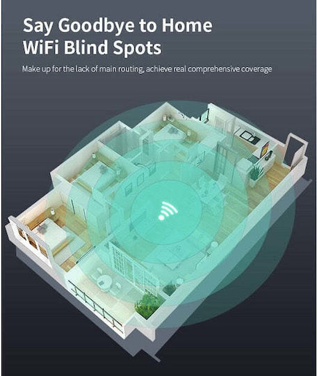WR101000 Wi-Fi Verstärker Einzelband (2,4 GHz) 300 Mbit/s
