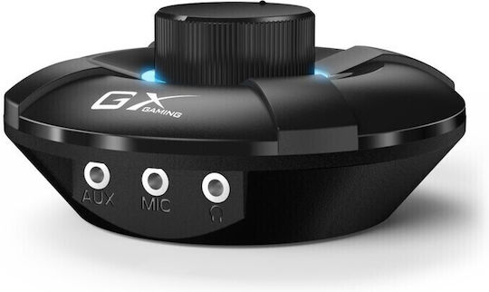 Genius SW-G2.1 1000 Ηχεία Υπολογιστή 2.0 με Ισχύ 10W Μαύρα