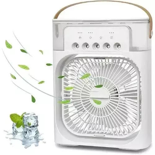 600ML Fan with Water and Lighting 10W White