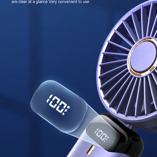 Techsuit N15 Fan Handheld USB Rosa