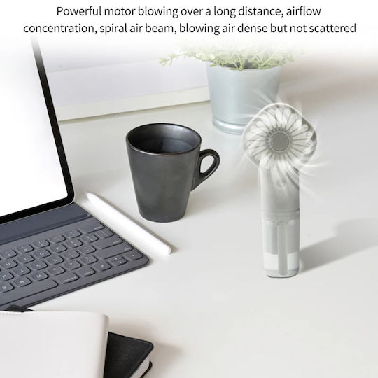 Techsuit Handheld Fan USB with Water Pink