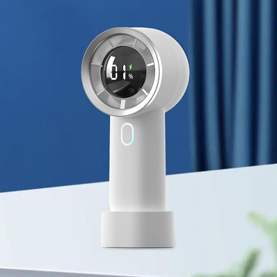 Techsuit HX130 Handheld Fan USB Ohne Flügel 4W Weiß