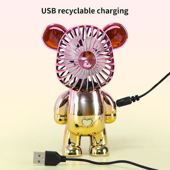 Factory Diandi Dd Ανεμιστηράκι USB Ροζ