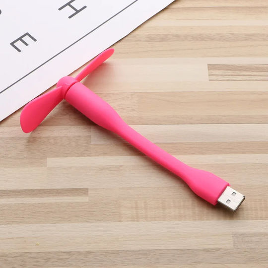 Techsuit Tuf1 Mini Klimaanlagen & Ventilatoren USB Fan Rosa