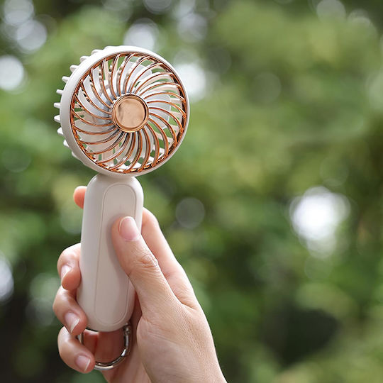 Techsuit USB Handheld Fan Gold