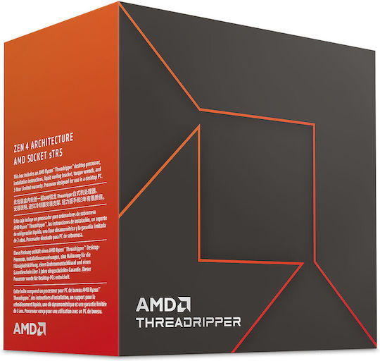 AMD Ryzen Threadripper 7970X 4GHz Procesor cu 32 nuclee pentru Socket sTR5 Casetă