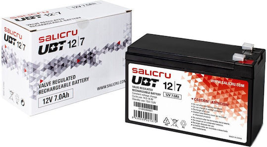 Salicru Μπαταρία UPS με Χωρητικότητα 7Ah και Τάση 12V 013BS000001 1τμχ