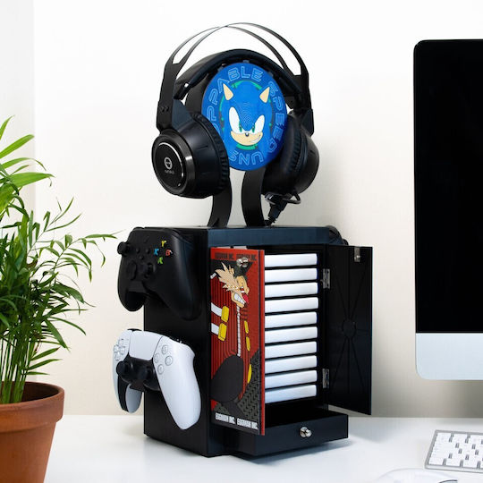 Numskull Gaming Locker Βάση για 4 χειριστήρια Xbox / PC / PS4 / XBOX One / Switch / PS5 / Xbox Series X/S Sonic the Hedgehog Πολύχρωμη